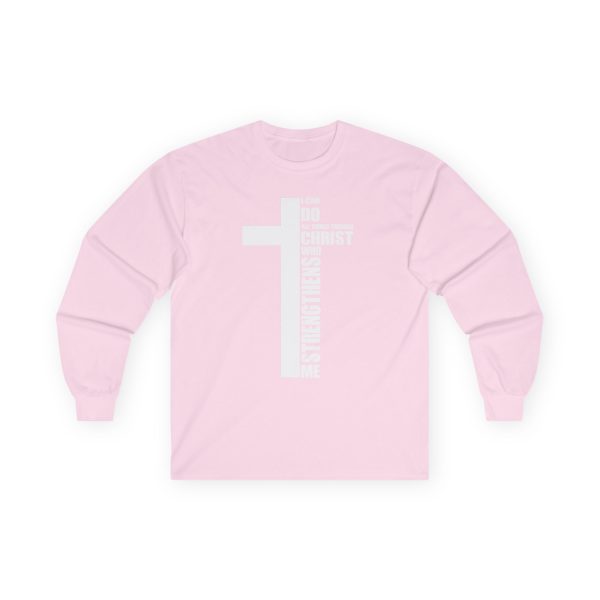 Strength in Faith Long-Sleeve Tee - I Can Do All Things Through Christ Inspirational Shirt - Image 27