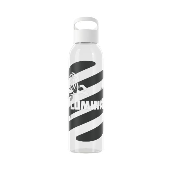 Stylish Black Insulated Stainless Steel Water Bottle with Luminary Logo - Durable, Eco-Friendly, and BPA-Free for Daily Hydration