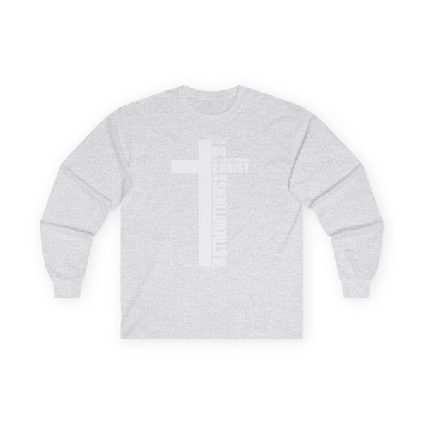 Strength in Faith Long-Sleeve Tee - I Can Do All Things Through Christ Inspirational Shirt