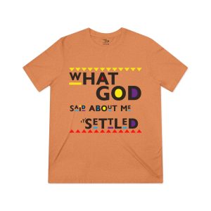 What God said about me color shirts